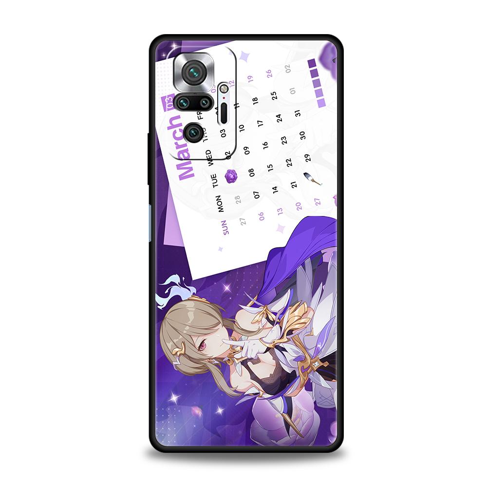 Honkai Impact 3rd Anime Game Phone Case For Xiaomi Redmi Note 12 5G 10C 10 11 9 8 Pro Plus 9S 7 8T 9T 9A 8A 9C K40 Gaming Cover