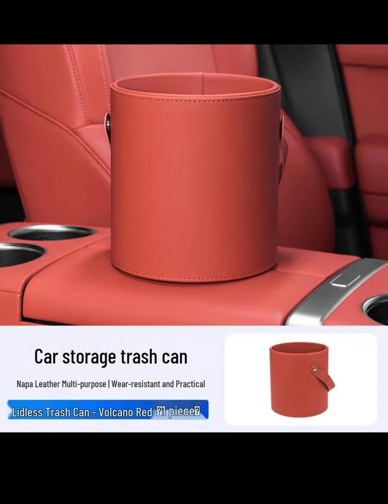Compatible Car Trash Cans for Li Auto ONEL 6/7/8/9 - Multi-Functional Storage
