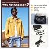 Waist Chain for Men Women Boy Girls Punk Wallet Keychain Belt Metal Jeans Pants Chain with Secure Clasp Accessories