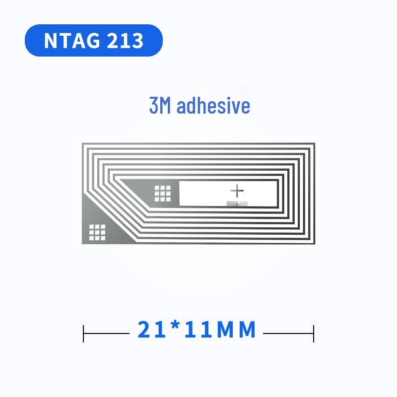 High-Frequency NFC Self-Adhesive Label Sticker with 14443A Protocol for Website Link Sharing.