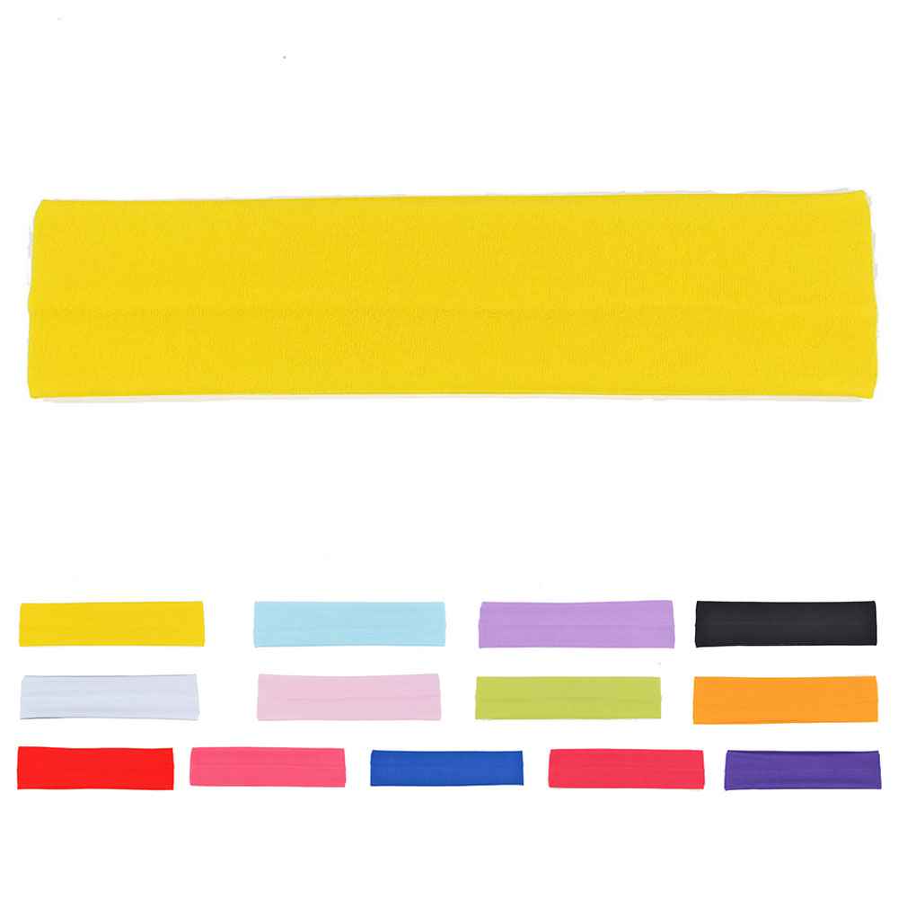 Sports Headband Gym Workout Exercise Yoga Elastic Golf Portable Sweatband Basketball Football Hiking Headwear Running