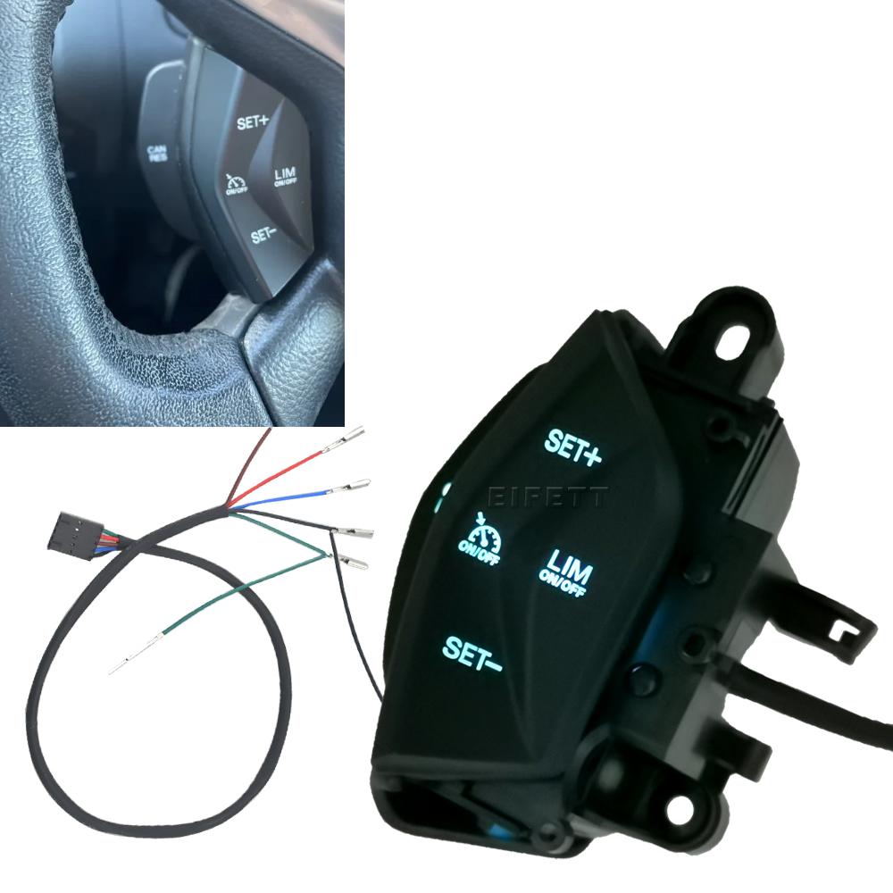 For Ford Focus 3 2012-2014 Kuga 2012-2015 Cruise Control Switch Multifunction Steering Wheel Button Car Accessories Kit