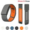 Sport Silicone Bands for Whoop 5.0 Smartwatch Accessories Adjustable Bracelet Correa Replacement Wristband for Whoop 5.0 Straps
