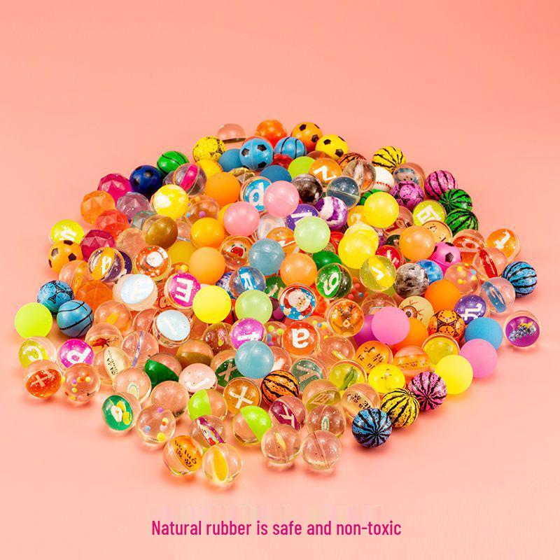 

Цветной 32мм Прыгающий мяч - Детский подарок и популярный товар уличной торговли Random Color