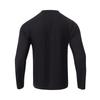Men's Heavyweight Ribbed Long Sleeve Henley Shirt.