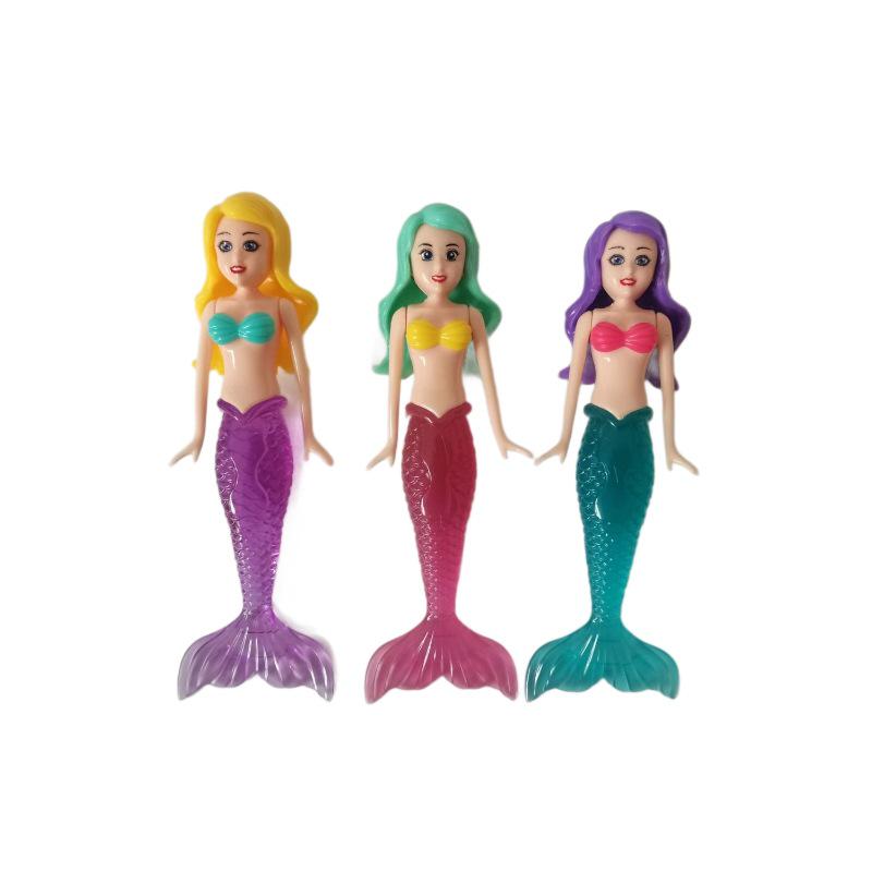 Rotating Mermaid Swim Toy: Children's Diving & Water Play Set