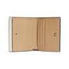 Coach Pepper 11 Snap Closure Multi Card Slot Monogram Print Coated Canvas With Pebble Leather Card Holder Wallet Women Wallet C7805-IMDJ8