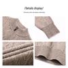 Pierre Cardin Men's Half-Zip Wool Knit Sweater