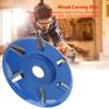Wood Carving Disc Steel 6‑Teeth Milling Cutter Woodworking Tool Angle Grinder Accessories Woodworking Tool Wood Carving Disc