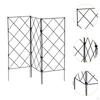 Klatreplanter Hage Espalier Blomsterstativ Metallgjerde Allsidig Plante for