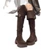 New knee boots spring and autumn high heel boots versatile and thin high knight boots small fashion versatile