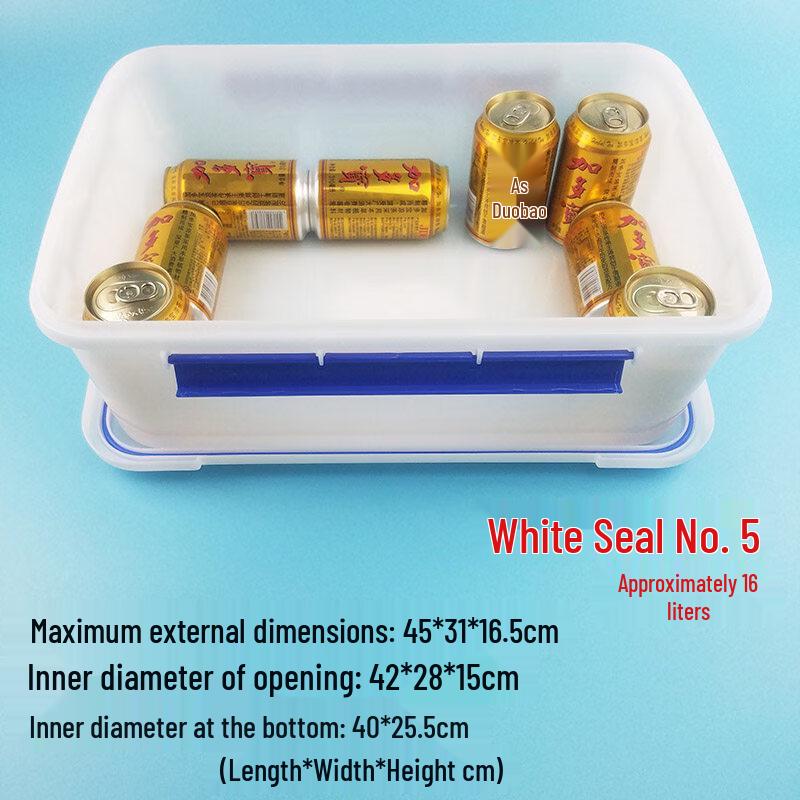 Ruhan Food-Grade Freezer Storage Box with Lid
