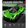 Modellino di Auto Supercar Pagani Huayra R in Lega 1/32 con Suono e Luci, Pull Back, Giocattolo per Bambini, Collezionabili, Regalo di Compleanno