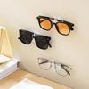 3 pcs Eyeglasses Holder Wall Mounted Shelf for Home Bedroom Bathroom Desk Display Stand