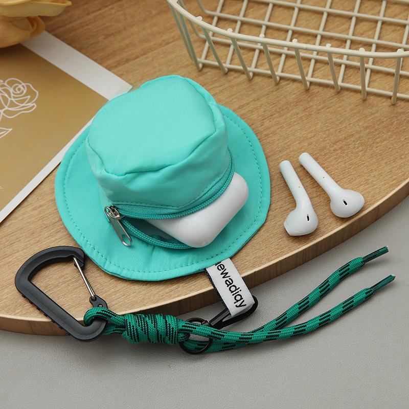 New Hat Storage Bag Keychain Mini Backpack Keychain Pouch Small Change Coin Purse Cute Zipper Wallet For Women/Men Cosmetics