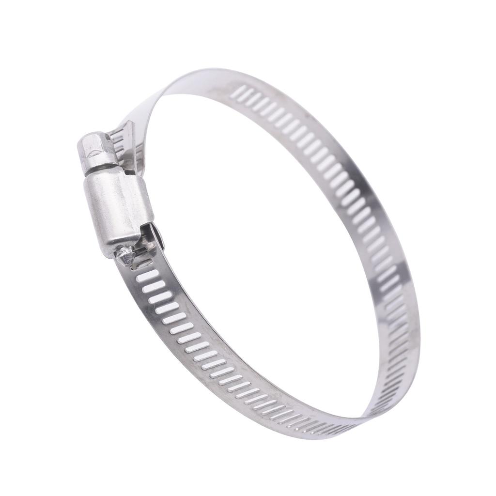 1PCS Hose Clamp 6-12 13-19 21-44 27-51 33-57 52-76 65-89 78-101 91-114mm Stainless Steel Pipe Clip Adjustable Screw Worm Drive