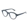Gucci Optical Glasses [Available Prescriptions] Original Design, Integrated Nose 003 (blue Frame/clear Lens) 49 Dust Bag + Glasses Case (random Color)