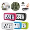 Digital Display Alarm Clock With Snooze Night Light Thermometer- Home Battery Operated
