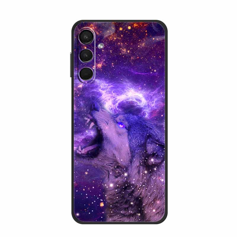 For Samsung A24 Cases A14 A24 A54 A34 5G Lovely Painted Cat Soft TPU Silicon Cover For Samsung Galaxy A54 5G Cover A 24 Bag