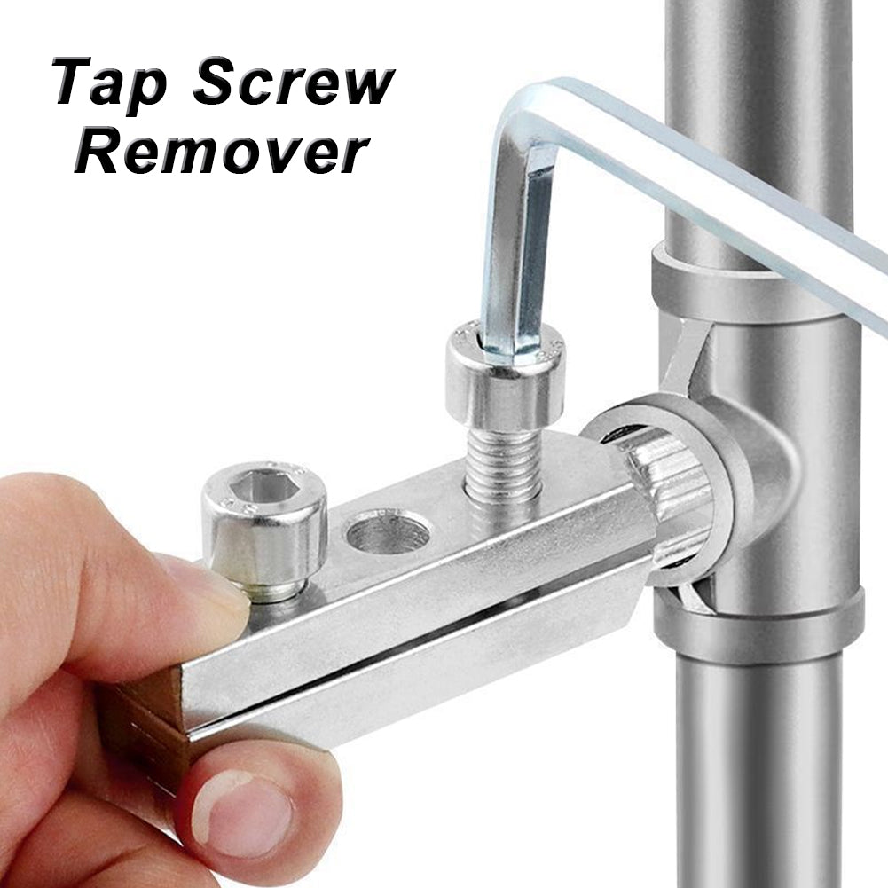 Faucet Angle Valves Broken Wire Extractor Set Damage Screw Extractor Remover Universal Angle Valve Wire Stripped Screw Extractor