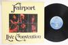 LP Record FAIRPORT CONVENTION - Fairport Live Convention ILPS9285 EMI 1974 US Rock Used