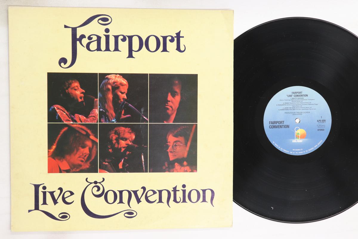 

LP Record FAIRPORT CONVENTION - Fairport Live Convention ILPS9285 EMI 1974 US Rock Used