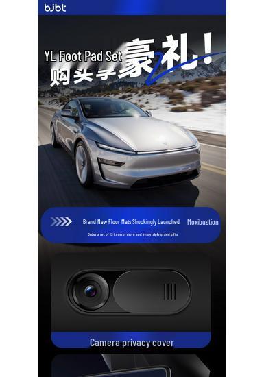 BJBT TPE Floor Mats for Tesla Model Y: Full Coverage, Refreshed Version