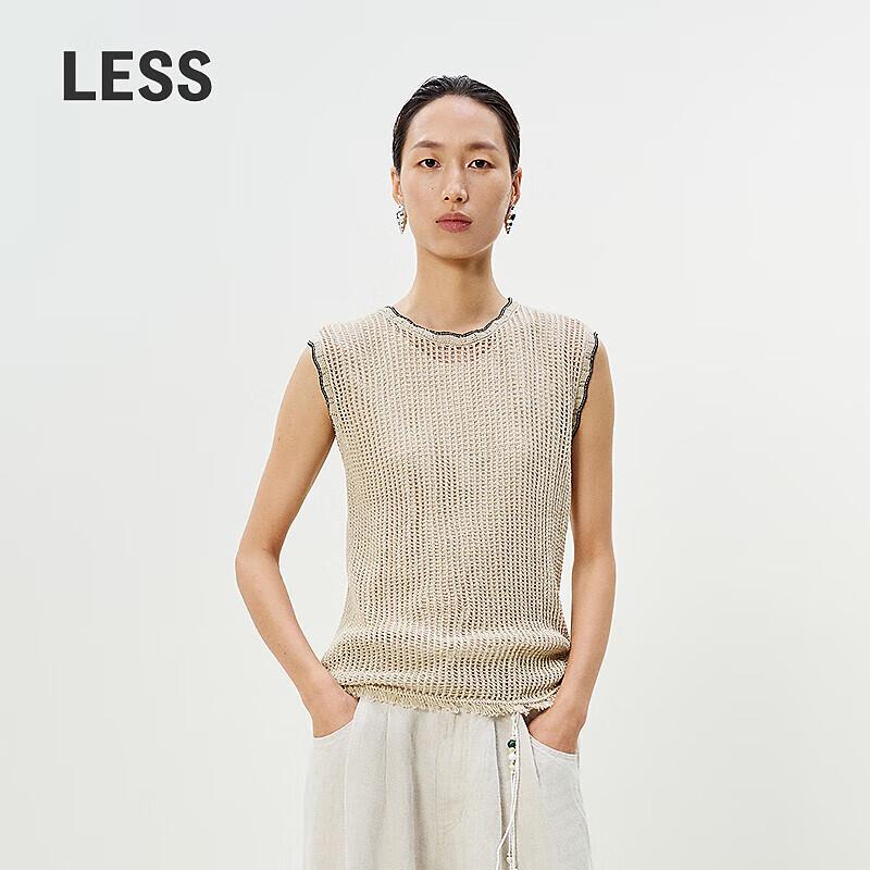 

LESS Women s Cotton Knit Vest M