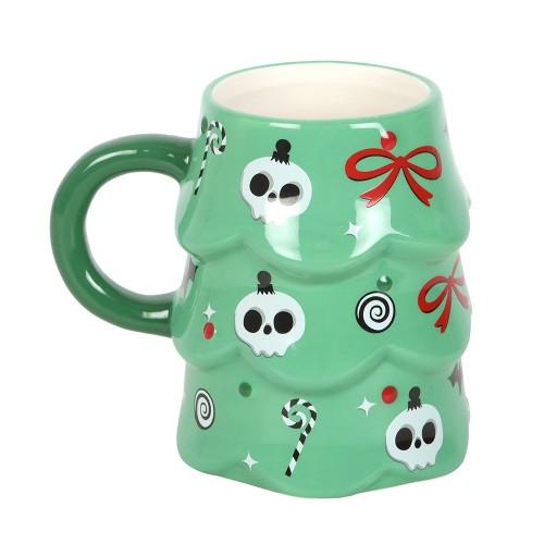 Something Different Creepy Christmas Tree Mug