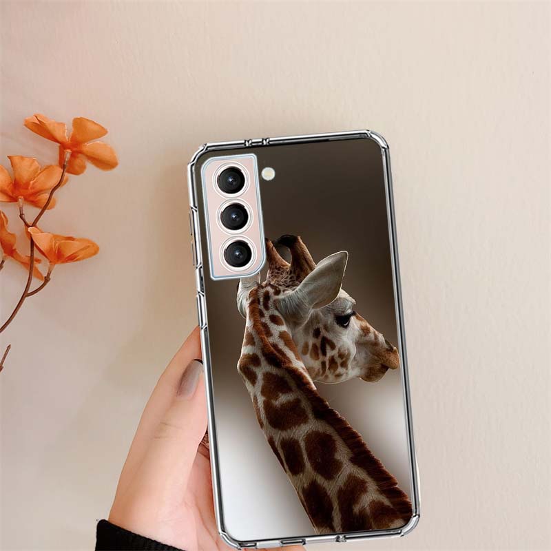 Giraffes Have Long Necks Phone Case For Samsung S24 S25Edge Galaxy S22 S25 Ultra S21 S23 FE S20 S10 Plus S10E Cover Shell Coque