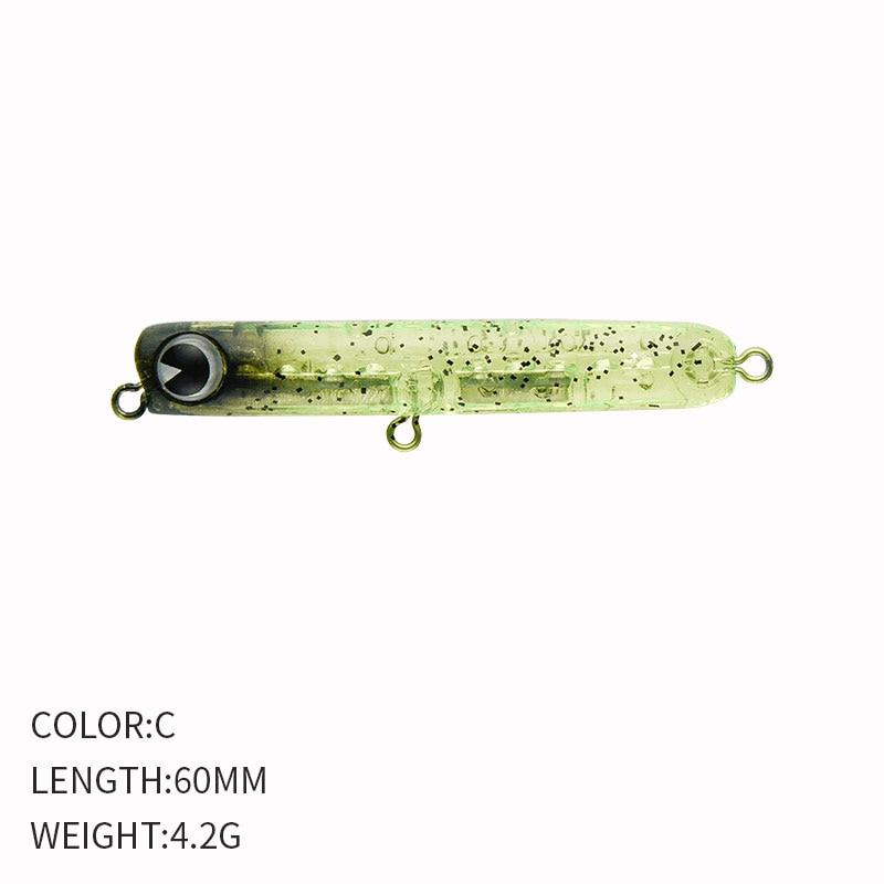 4.8g 60mm Fishing Lures Pencil Mini Pesca for Pike Trout Jerkbait Wobblers Japan Fishing Tackle Japanese Sinking Artificial Bait YSL