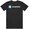 Maersk Logo Unisex T-shirt Unisex Klassiek Vintage T-shirt