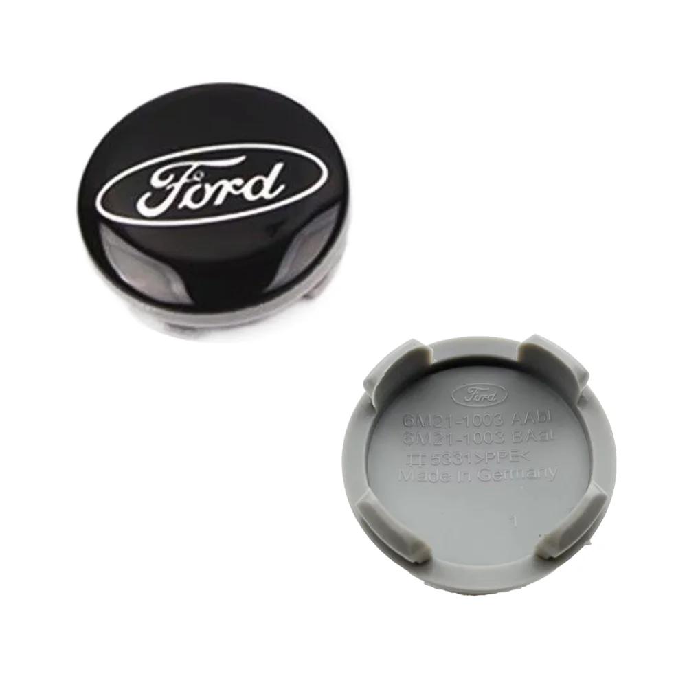 Autoaufkleber 2026 Ford 4 Stück 54mm Felgendeckel Emblem Logo Für Ford Focus Mondeo Mustang Fiesta Kuga MK2 Everest Escape Access