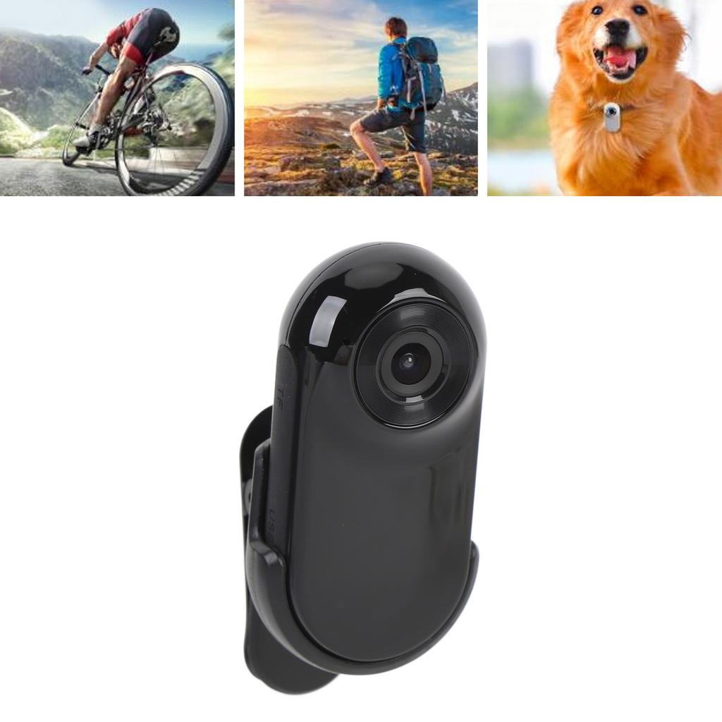 Thumb Camera 1080P Video 2MP Photo 120 Degree Lens   DV Camera for Outdoor Riding Pet Recording