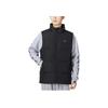 Adidas Logo Print Solid Down Vest Men Outerwear Black HN4403