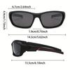 5PCS Polarized Sunglasses for Men Outdoor Fashion Sports Fishing Cycling Eye Protection Sun Glasses Luxury Design Uv400