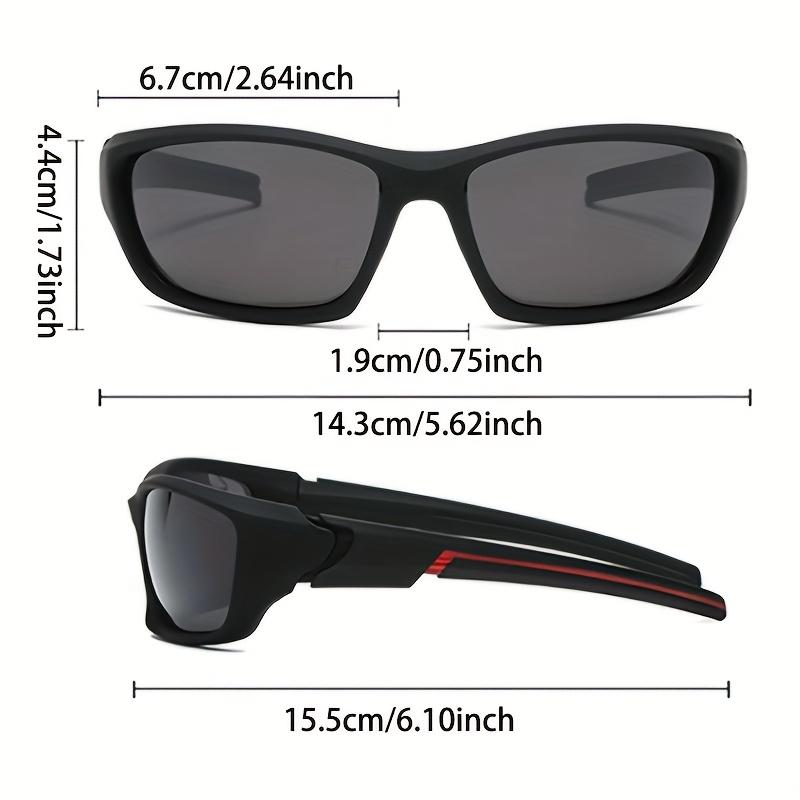 5PCS Polarized Sunglasses for Men Outdoor Fashion Sports Fishing Cycling Eye Protection Sun Glasses Luxury Design Uv400
