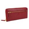 Les.conni Women's Zip-Around Long Wallet, Perfect Gift for Mother's Day, Birthdays, Anniversaries, and Christmas (Wine Red)