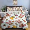 Cartoon Rabbits Chicks and Egg Bedding Set for Kids Luxury Gift 3pcs Digital Print Comforter Set Soft Comfortable Breathable