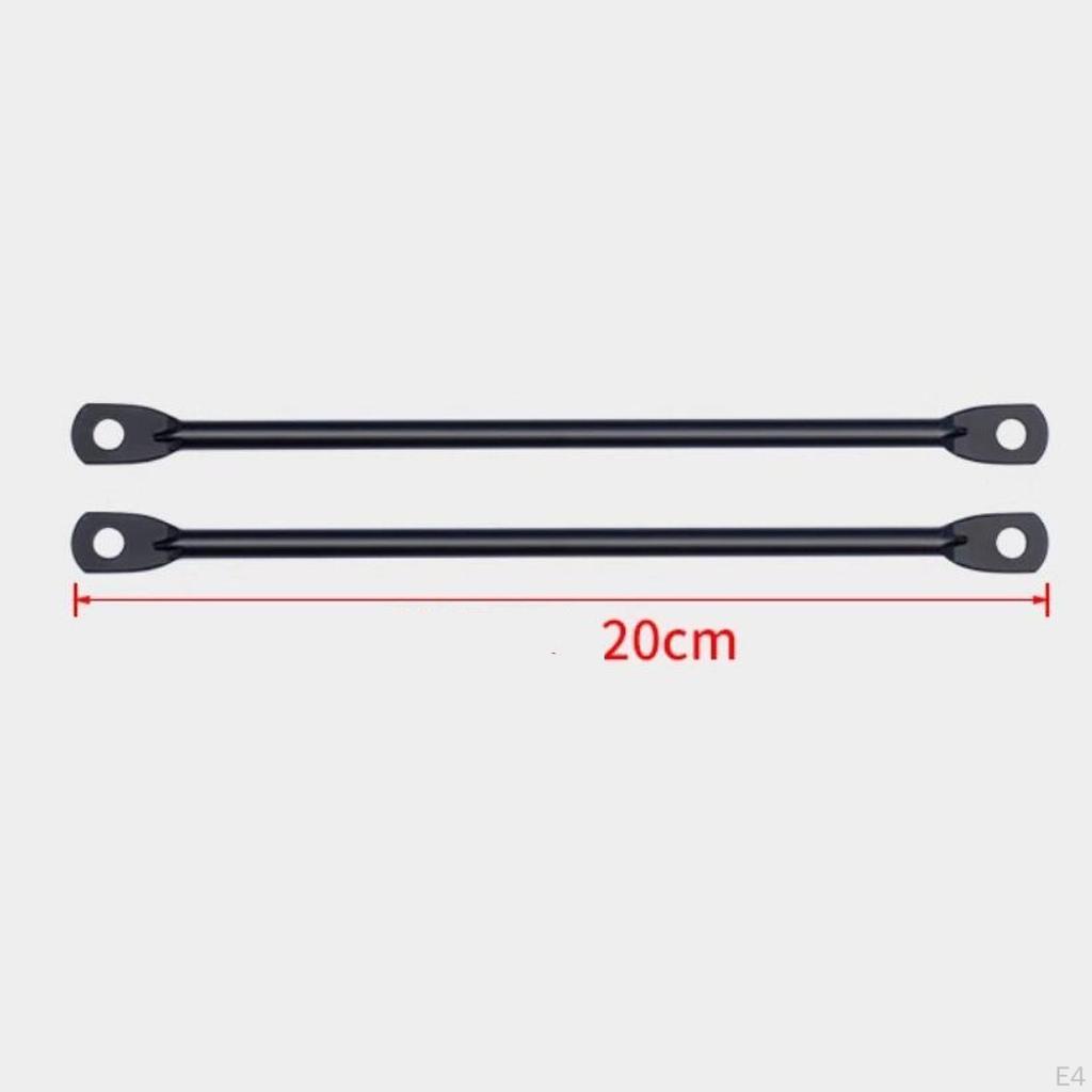 2 Pack Rear Rack Brackets, Connecting Rod, Practical And Stable, Flat for
