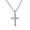 2026 European and American Necklace Women's High-end Clavicle Chain Niche Cross Diamond Pendant Jewelry
