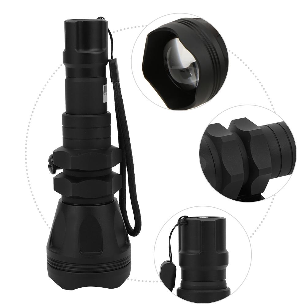 WNPF C81 Infrared Digital Night Vision Observation Fill Light Long Distance Flashlight Torch