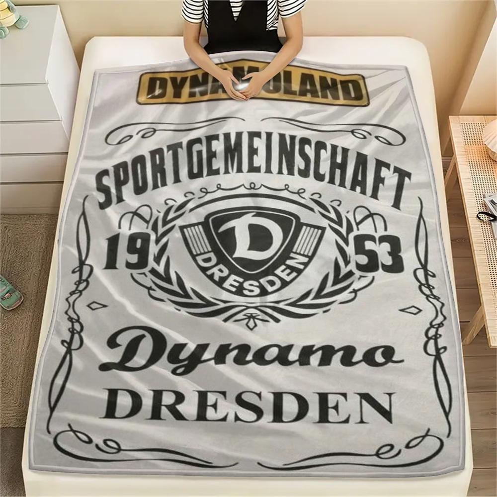1 ks Flísová deka s potiskem SG Dynamo Dresden, Vysoká kvalita, Pohodlná pro všechna roční období, Domácí dekorace, Teplo a pohodlí, Perfektní jako vánoční dárky149