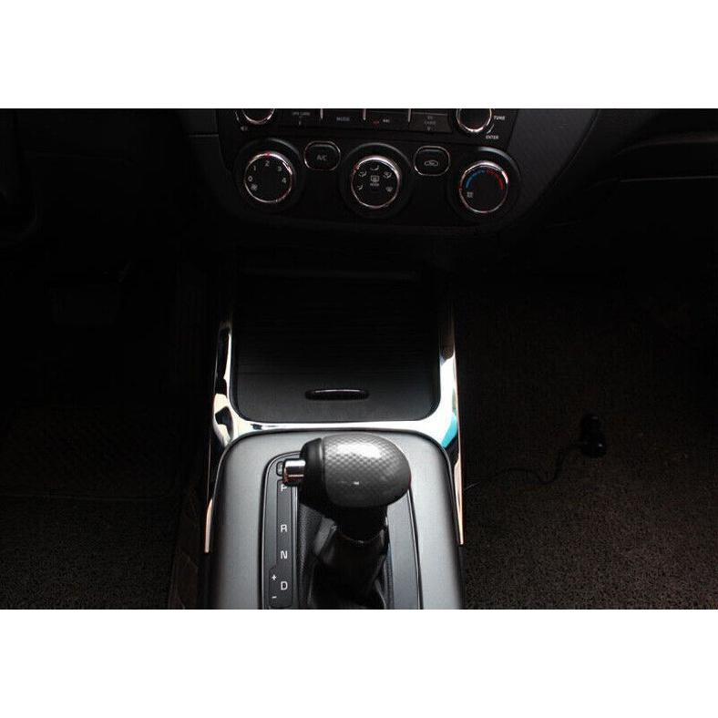 For Kia Forte K3 14-2018 Chrome Steel Center Console Gear Shift Frame Trim 1PC