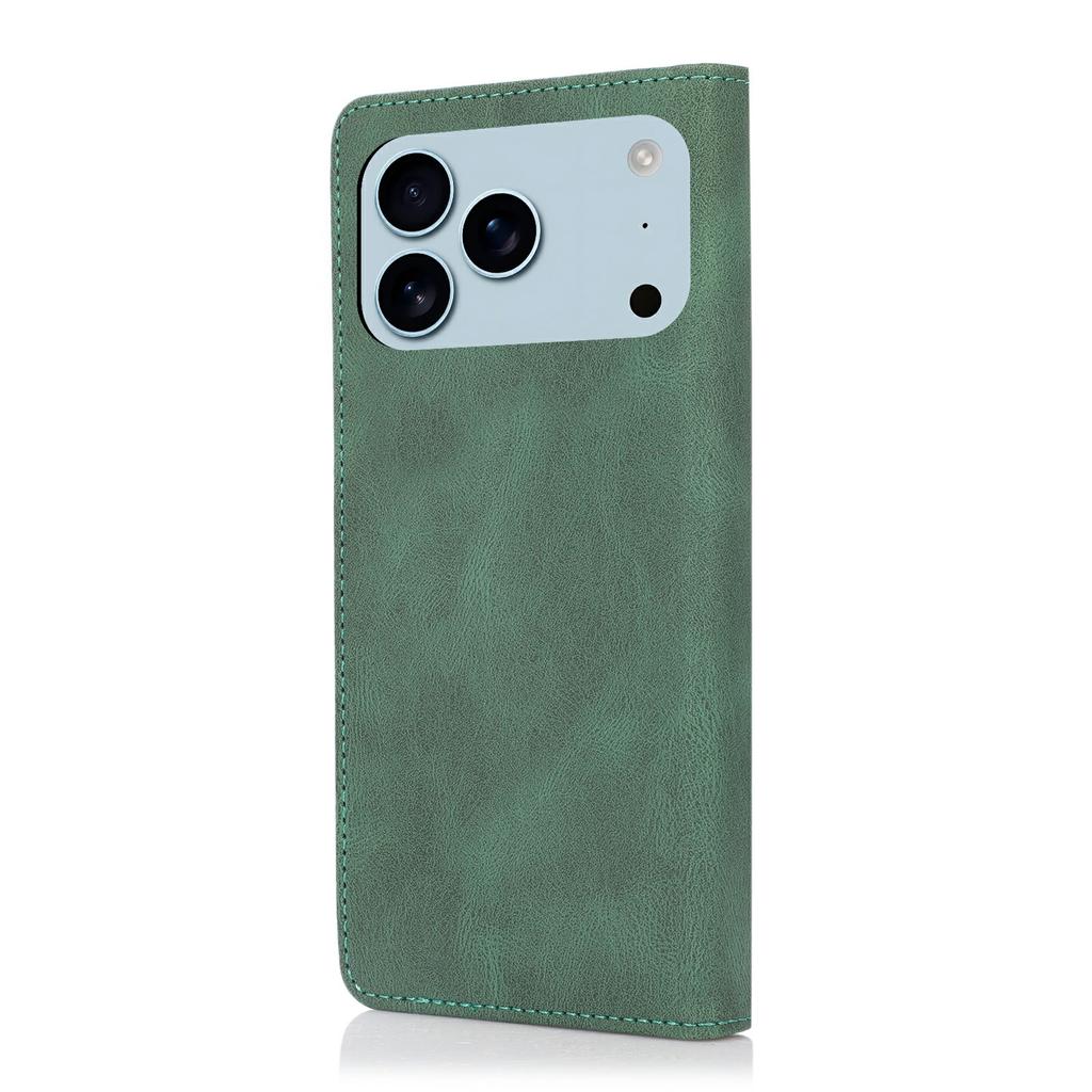 For iPhone 17 Pro Max Case Wallet Magnetic Closing Leather Flip Phone Cover