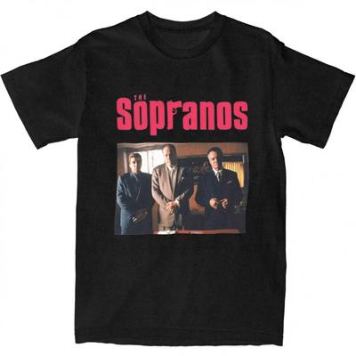 Vintage T-Shirts Featuring The Sopranos Perfect for Couples This Summer Classic Y2K Style with A Popular Tony Soprano Print -...