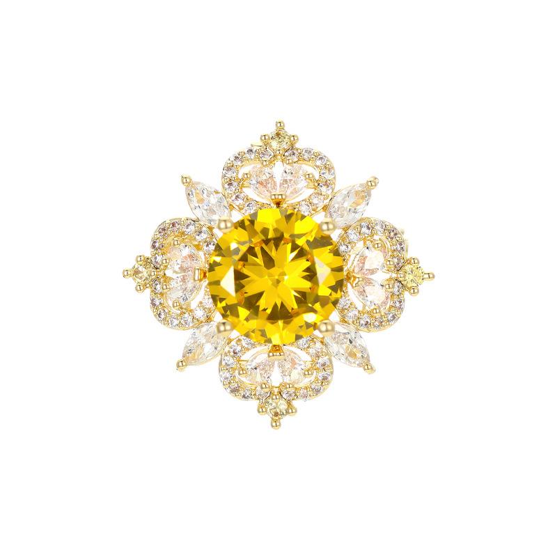 Senior Brooches Flower Leaf Brooch Pins for Women Suit Pendant  Fashion Brooches Jewelry