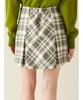 Roving Check Skirt Shorts LWFP254093GRY0