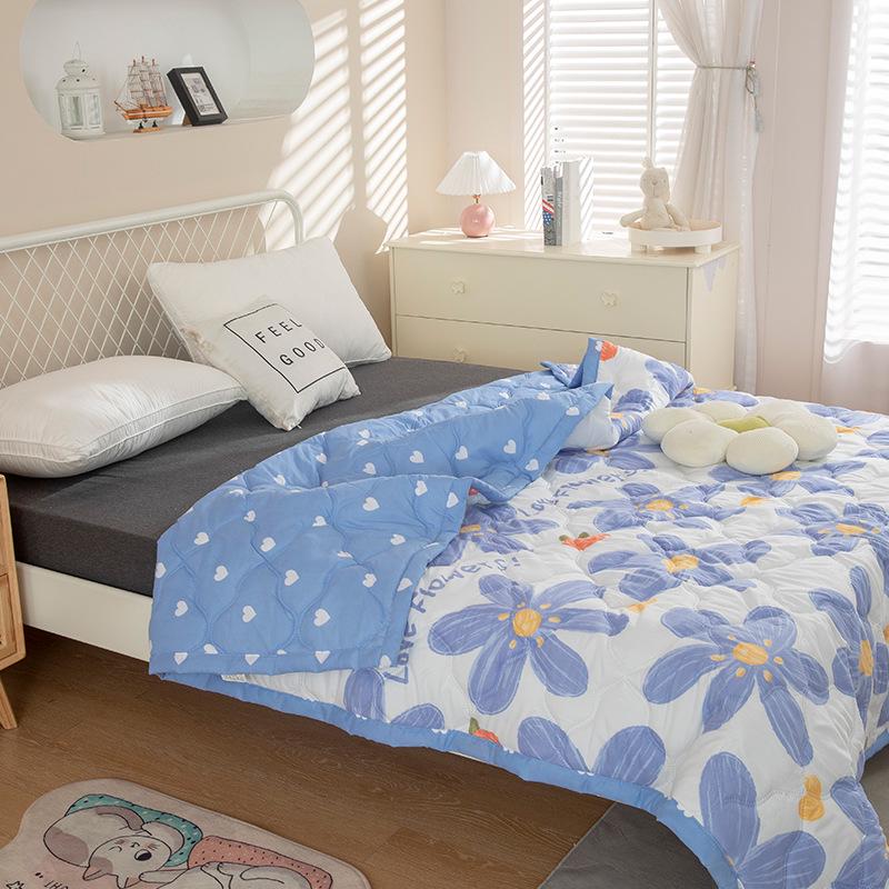 2025 Aloe Cotton Antibacterial Summer Quilt - Breathable, Silky Cool & Machine Washable