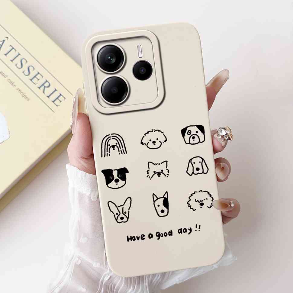 For Xiaomi Redmi Note 14 5G Case Panda Pattern Cover Soft Silicone Phone Case For Redmi Note 14 Note14 5G Fundas 6.67"